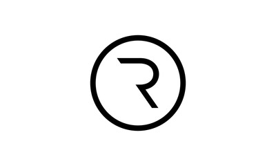 Letter R Logo Design, Modern Creative R Logo Template