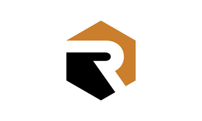 Letter R Logo Design, Modern Creative R Logo Template