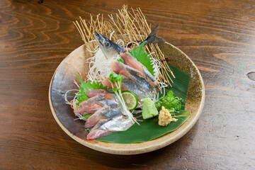 秋刀魚のお造り