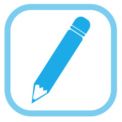Pencil icon sign symbol design