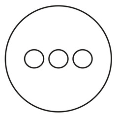 Menu icon sign symbol design