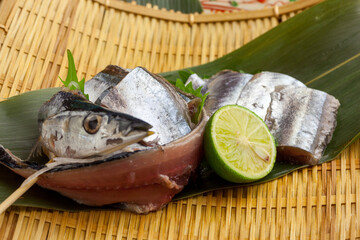 秋刀魚のお造り