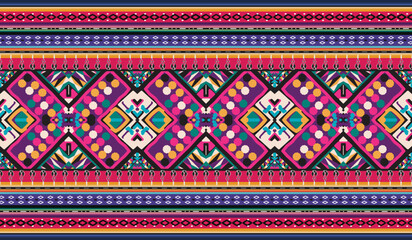 seamless ethnic pattern design.Geometric ethnic oriental ikat pattern traditional Design.ethnic oriental pattern,fabric,embroidery.Mexican pattern.merican pattern.latin african.indian fabric.Mexican