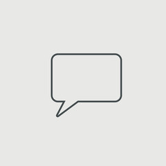 Naklejka premium Chat icon