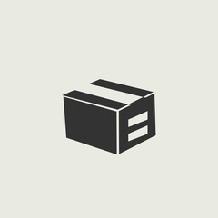 Obraz premium Box parcel icon