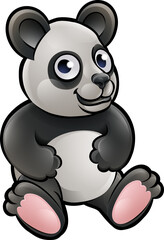 A panda safari animals cartoon character © Christos Georghiou