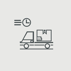 Express delivery icon
