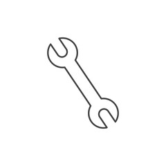 wrench icons. Wrench vector icon. Spanner symbol
