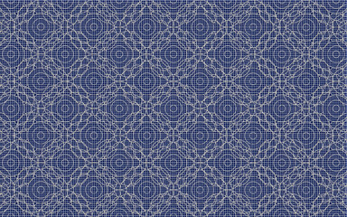 blue and white fabric texture pattern tiles graphic art design