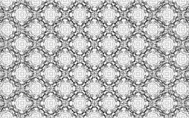 white and black pattern tiles art design wallpaper