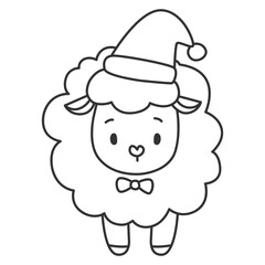 christmas decoration, greeting card with reindeer 