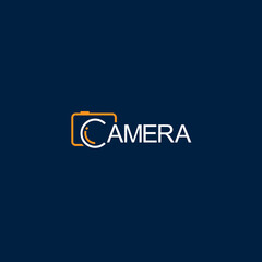 Camera logo or wordmark design