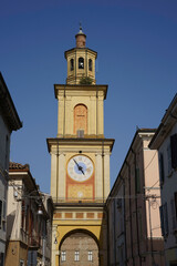 Fototapeta na wymiar Historic buildings of Guastalla, Reggio Emilia, Italy
