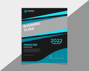 Brochure template flyer design for business flyer.