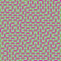 Color Rhombus tile tessellation pattern illustration