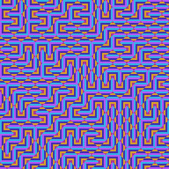 Color Rhombus tile tessellation pattern illustration