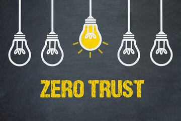 Zero Trust - obrazy, fototapety, plakaty
