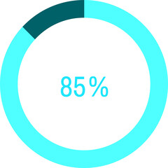 Load circle percentage, reboot loader progress, UI