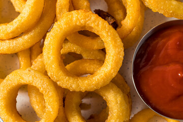Homemade Battered Onion Rings