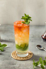 Boozy Refreshing Queens Park Swizzle