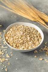 Dry Organic Rolled Oats Oatmeal