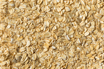 Dry Organic Rolled Oats Oatmeal