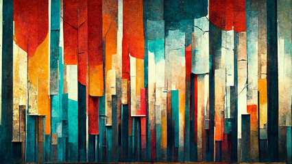 Obraz premium The colorful abstract picture .