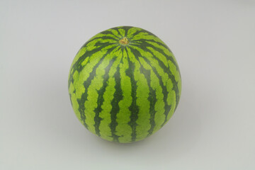 Watermelon on gray background 