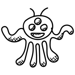 Octopus Alien 