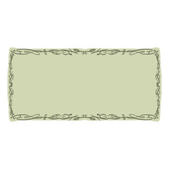 decoration design card balloon frame