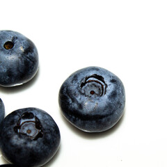 close-up lochina berries, fresh blueberries