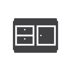 Fototapeta premium Cabinet Icon