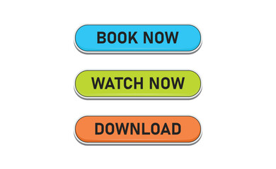 Fototapeta premium Call to action buttons. Download, read more and click.