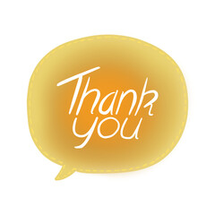 thank you card frame design element