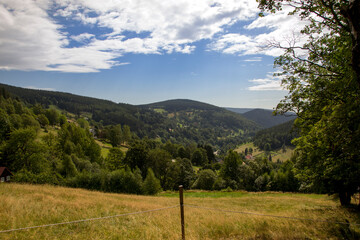 landscape in the mountains