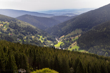 mountains in the mountains. 