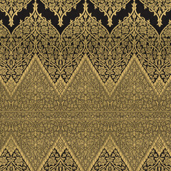 Intricate Indian Inspired Floral Pattern / Background No.1