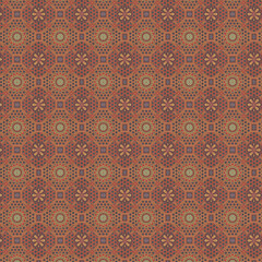 Floral and Botanical Inspired Tiled Pattern - Vintage Backgrounds