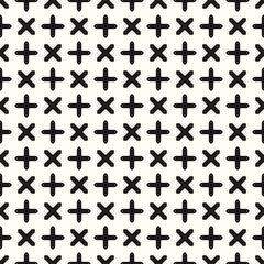 Vector Geometric Abstract Seamless Monochrome Pattern Texture Repeating Background