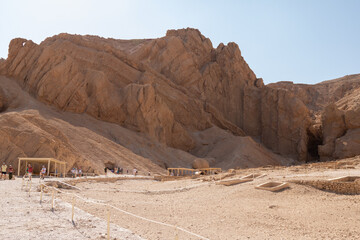 Valley of the Queens in Egypt