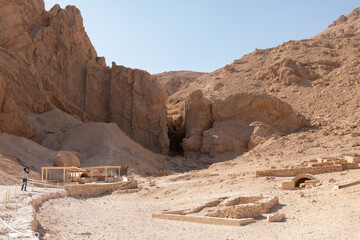 Valley of the Queens in Egypt