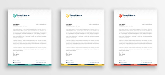 business letterhead design