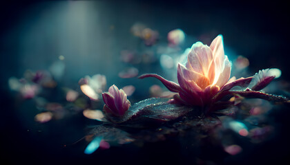 Beautiful water lily