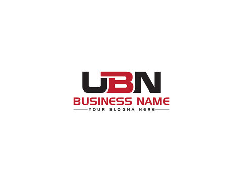 Abstract UBN Logo Icon, Colorful ubn Logo Letter Vector Art For All Kind Of Use