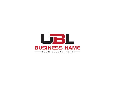 Abstract UBL Logo Icon, Colorful ubl Logo Letter Vector Art For All Kind Of Use