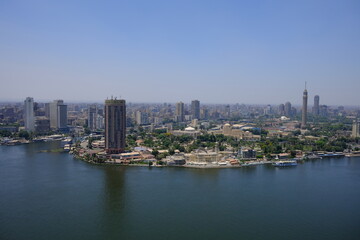 Fototapeta na wymiar Luftaufnahme Kairo in Ägypten 