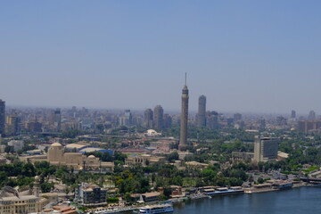 Kairo Luftaufnahme Stadt