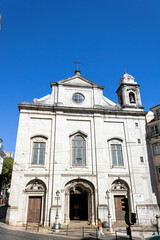 Fototapeta na wymiar Church of Saint Mary Magdalene, Lisbon, Portugal