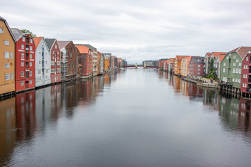 Trondheim Havn (harbour, harbor) Trondheim Tr&oslash;ndelag in Norway (Norwegen, Norge or Noreg)