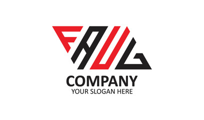 FAUG logo, 
FAUG letter,
FAUG letter logo design,
FAUG Initials logo, 
FAUG linked with circle and uppercase monogram logo, 
FAUG typography for technology, 
FAUG business and real estate brand. 
FAUG